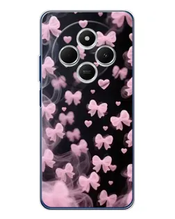 Чехол для TECNO Spark 30C с картинкой «Неоновое кружево»