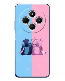 Чехол для TECNO Spark 30C с картинкой «Stitch и Angel Love» Чехол для TECNO Spark 30C с картинкой «Stitch и Angel Love»