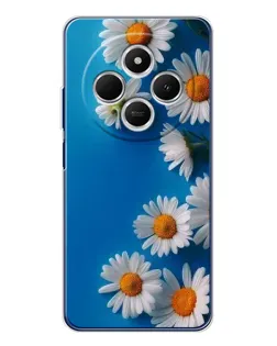 Чехол для TECNO Spark 30C с картинкой «Белоснежные маргаритки»