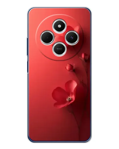 Чехол для TECNO Spark 30C с картинкой «Маковые соцветия» Чехол для TECNO Spark 30C с картинкой «Маковые соцветия»