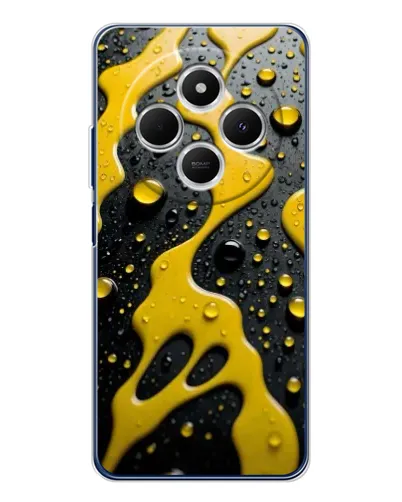 Чехол для TECNO Spark 30C с картинкой «Жидкое желтое золото» Чехол для TECNO Spark 30C с картинкой «Жидкое желтое золото»