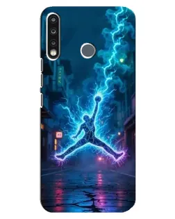 Чохол для TECNO Spark 4 з картинкою «Jordan Gold Jumpman» Чохол для TECNO Spark 4 з картинкою «Jordan Gold Jumpman»