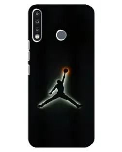Чохол для TECNO Spark 4 з картинкою «Jordan Gradient Logo» Чохол для TECNO Spark 4 з картинкою «Jordan Gradient Logo»