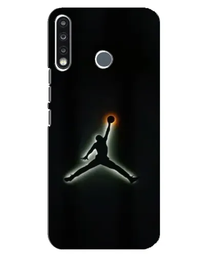 Чохол для TECNO Spark 4 з картинкою «Jordan Gradient Logo» Чохол для TECNO Spark 4 з картинкою «Jordan Gradient Logo»