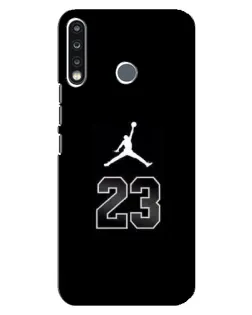 Чохол для TECNO Spark 4 з картинкою «Jordan Flight 23»