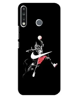 Чохол для TECNO Spark 4 з картинкою «Jordan Jumpman»