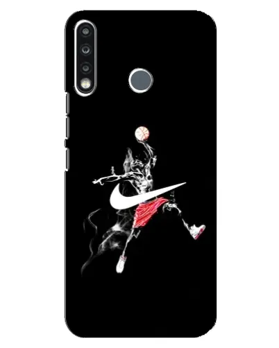 Чохол для TECNO Spark 4 з картинкою «Jordan Jumpman» Чохол для TECNO Spark 4 з картинкою «Jordan Jumpman»