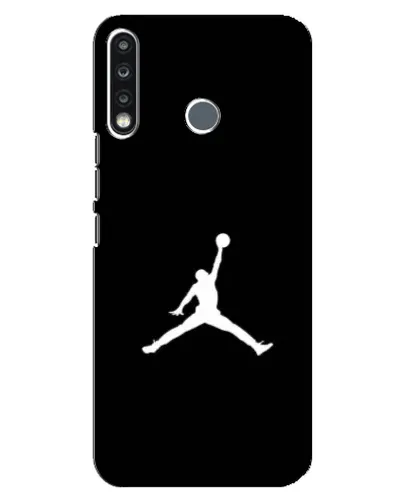 Чохол для TECNO Spark 4 з картинкою «Jordan Silhouette» Чохол для TECNO Spark 4 з картинкою «Jordan Silhouette»