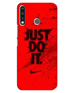 Чохол для TECNO Spark 4 з картинкою «Nike Just Do It»