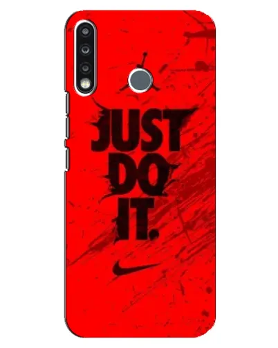 Чохол для TECNO Spark 4 з картинкою «Nike Just Do It» Чохол для TECNO Spark 4 з картинкою «Nike Just Do It»