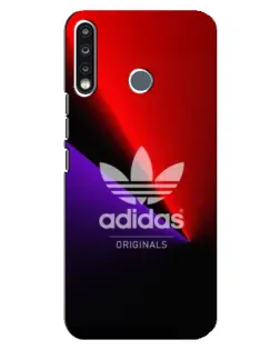 Чохол для TECNO Spark 4 з картинкою «Adidas Red Neon»