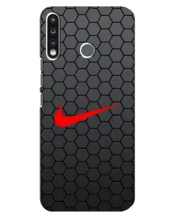 Чохол для TECNO Spark 4 з картинкою «Nike — карбонова сітка» Чохол для TECNO Spark 4 з картинкою «Nike — карбонова сітка»