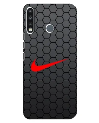 Чохол для TECNO Spark 4 з картинкою «Nike — карбонова сітка» Чохол для TECNO Spark 4 з картинкою «Nike — карбонова сітка»