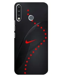 Чохол для TECNO Spark 4 з картинкою «Абстрактний дизайн Nike»