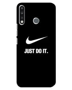 Чохол для TECNO Spark 4 з картинкою «Класичний принт Nike»