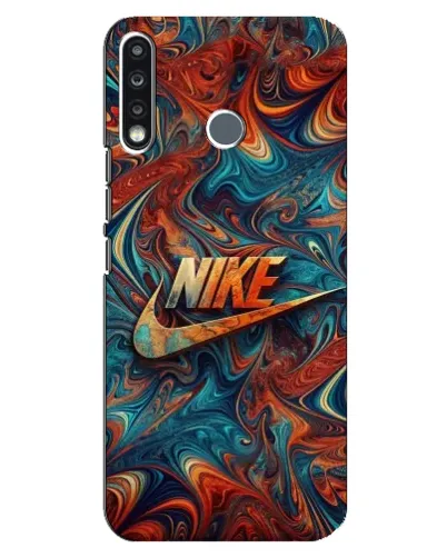 Чохол для TECNO Spark 4 з картинкою «Nike в абстракції» Чохол для TECNO Spark 4 з картинкою «Nike в абстракції»