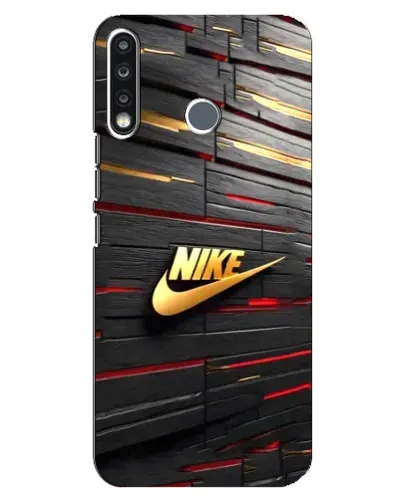 Чохол для TECNO Spark 4 з картинкою «Золотий Nike на металі» Чохол для TECNO Spark 4 з картинкою «Золотий Nike на металі»