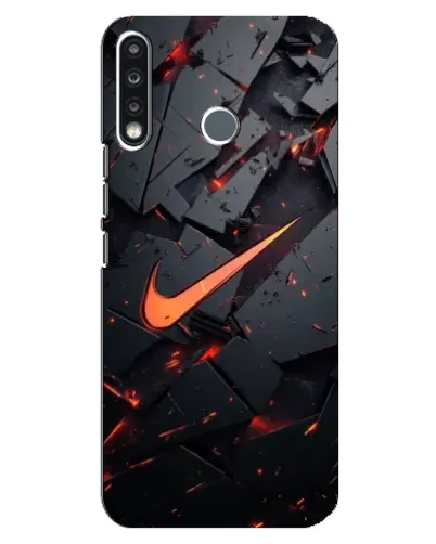 Чохол для TECNO Spark 4 з картинкою «Nike — ефект розломів» Чохол для TECNO Spark 4 з картинкою «Nike — ефект розломів»