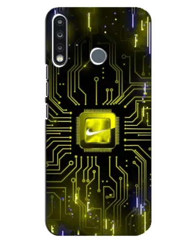 Чохол для TECNO Spark 4 з картинкою «Nike — золота іскра» Чохол для TECNO Spark 4 з картинкою «Nike — золота іскра»
