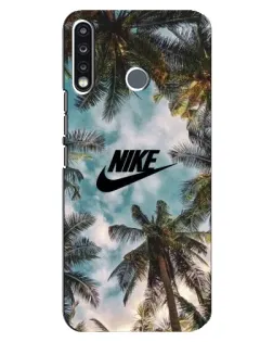 Чохол для TECNO Spark 4 з картинкою «Тропічний принт Nike»