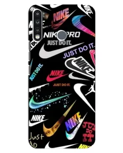 Чохол для TECNO Spark 4 з картинкою «Nike —  розкіш»