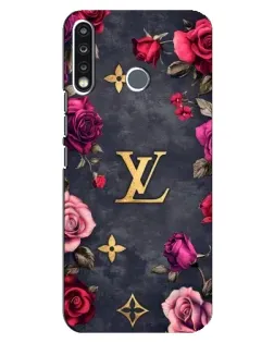 Чохол для TECNO Spark 4 з картинкою «Квітковий Louis Vuitton» Чохол для TECNO Spark 4 з картинкою «Квітковий Louis Vuitton»