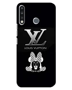 Чохол для TECNO Spark 4 з картинкою «LV та Мінні Маус»