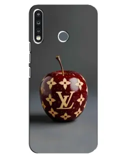Чохол для TECNO Spark 4 з картинкою «Червоне яблуко LV»