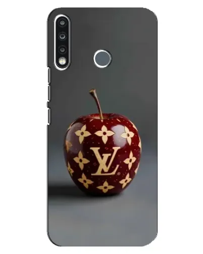 Чохол для TECNO Spark 4 з картинкою «Червоне яблуко LV»