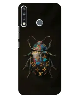Чохол для TECNO Spark 4 з картинкою «LV — мармуровий принт»
