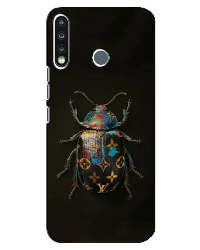 Чохол для TECNO Spark 4 з картинкою «LV — мармуровий принт»