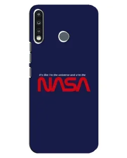 Чохол для TECNO Spark 4 з картинкою «NASA — глибокий космос»