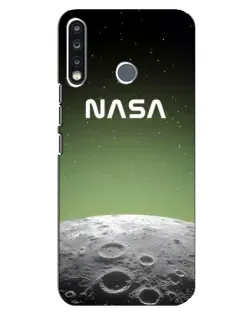 Чохол для TECNO Spark 4 з картинкою «NASA — місячний градієнт»