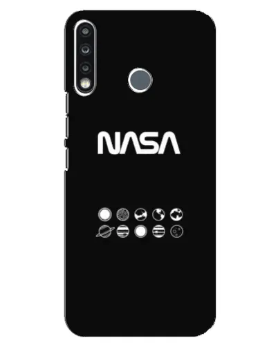 Чохол для TECNO Spark 4 з картинкою «NASA — технічний принт» Чохол для TECNO Spark 4 з картинкою «NASA — технічний принт»