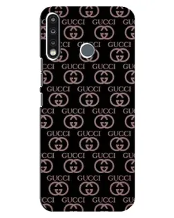 Чохол для TECNO Spark 4 з картинкою «Класична монограма Gucci»