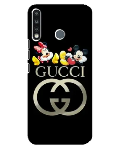 Чохол для TECNO Spark 4 з картинкою «Gucci — герої Disney»