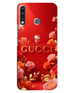Чохол для TECNO Spark 4 з картинкою «Gucci — золотий сад»