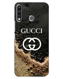 Чохол для TECNO Spark 4 з картинкою «Gucci — піщані дюни»