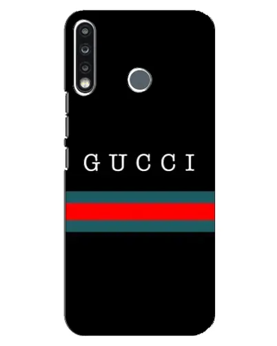 Чохол для TECNO Spark 4 з картинкою «Gucci — червоний пояс»