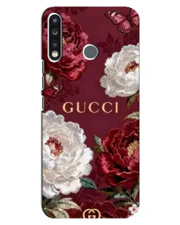 Чохол для TECNO Spark 4 з картинкою «Gucci — бордові троянди» Чохол для TECNO Spark 4 з картинкою «Gucci — бордові троянди»