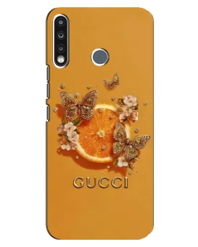 Чохол для TECNO Spark 4 з картинкою «Gucci — золоті метелики» Чохол для TECNO Spark 4 з картинкою «Gucci — золоті метелики»