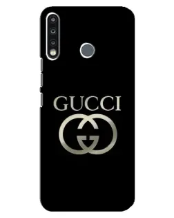 Чохол для TECNO Spark 4 з картинкою «Gucci — золото на чорному» Чохол для TECNO Spark 4 з картинкою «Gucci — золото на чорному»