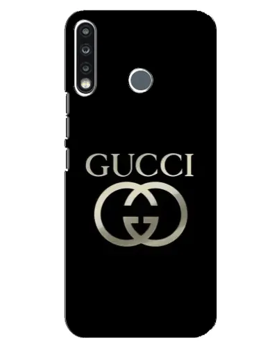 Чохол для TECNO Spark 4 з картинкою «Gucci — золото на чорному» Чохол для TECNO Spark 4 з картинкою «Gucci — золото на чорному»