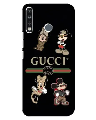 Чохол для TECNO Spark 4 з картинкою «Gucci — герої Disney та монограма» Чохол для TECNO Spark 4 з картинкою «Gucci — герої Disney та монограма»