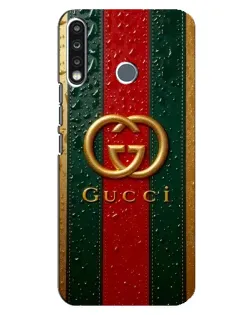 Чохол для TECNO Spark 4 з картинкою «Gucci — фірмова смуга та золото» Чохол для TECNO Spark 4 з картинкою «Gucci — фірмова смуга та золото»