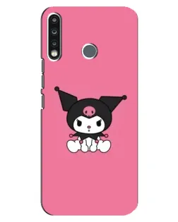 Чехол для TECNO Spark 4 с картинкой «Хмурая Kuromi»