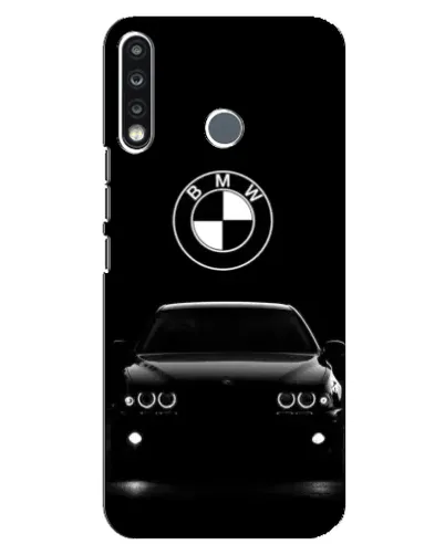 Чохол для TECNO Spark 4 з картинкою «BMW — погляд з темряви»