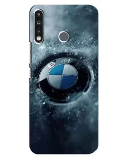 Чохол для TECNO Spark 4 з картинкою «Логотип BMW — лід» Чохол для TECNO Spark 4 з картинкою «Логотип BMW — лід»