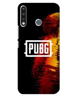 Чохол для TECNO Spark 4 з картинкою «Яскравий логотип PUBG»
