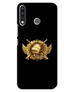 Чехол для TECNO Spark 4 с картинкой «PUBG — оранжевый градиент» Чехол для TECNO Spark 4 с картинкой «PUBG — оранжевый градиент»